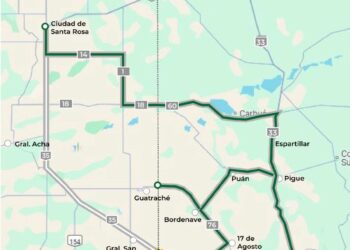 Caminos alternativos entre Bahía Blanca y La Pampa
