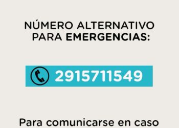 Número alternativo para emergencias del Hospital Municipal de Tornquist