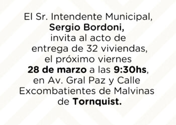 El Gobernador Axel Kicillof llega este viernes para entregar las nuevas viviendas en Tornquist