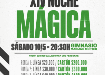 10 de mayo: XIV Noche Mágica, el gran bingo familiar del Club Unión