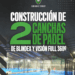 El Club Unión construirá dos canchas de pádel de blindex en su predio deportivo
