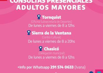 Juegos Bonaerenses: Consultas presenciales para Adultos mayores