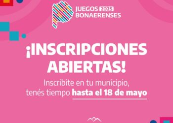 Comenzaron las inscripciones para los Juegos Bonaerenses 2025