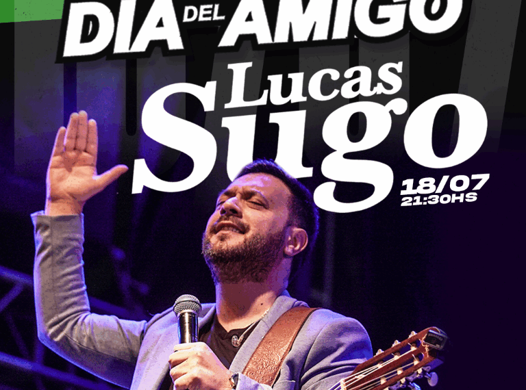 18 de julio: Fiesta del Día del Amigo del Club Unión con Lucas Sugo en vivo
