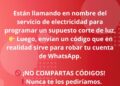 Alerta: se hacen pasar por la CELT para robar cuentas de WhatsApp