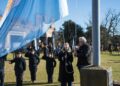 Día de la Bandera en el distrito: un homenaje al pie del Club Hotel de la Ventana