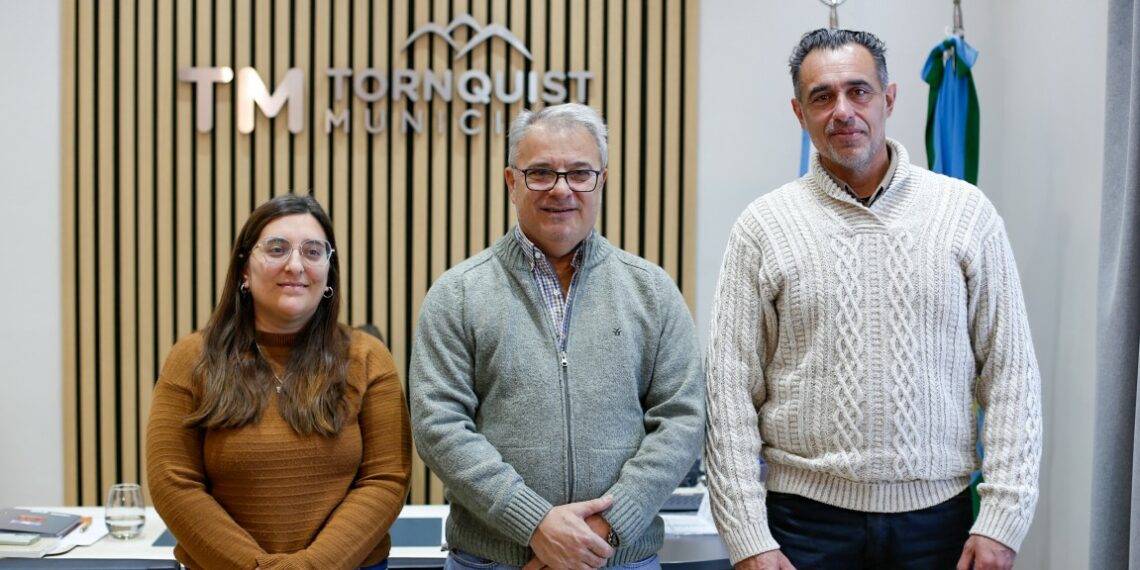 El Intendente Municipal, Sergio Bordoni, puso en funciones este miércoles al nuevo Secretario de Turismo de Tornquist Municipio, Carlos Lamas.