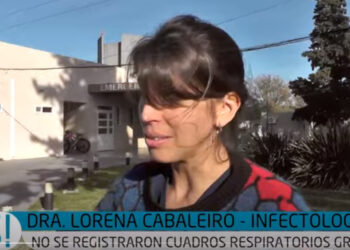 Dra. Lorena Cabaleiro: Aumentan las consultas por cuadros respiratorios, pero no hay más internaciones por neumonía