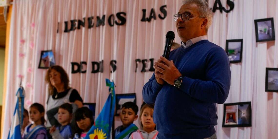 Saldungaray continúa creciendo: el Intendente Sergio Bordoni inauguró la ampliación del Jardín Nº 902