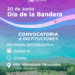 Día de la Bandera: Convocatoria a reunión organizativa en Villa Ventana