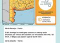 Alerta meteorológico para este domingo por fuertes vientos