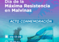 Invitación acto “Día de la Máxima Resistencia en Malvinas”