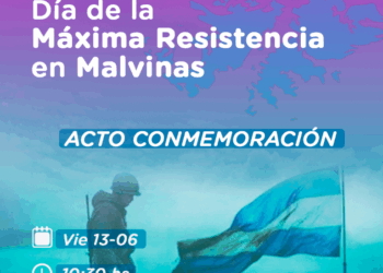 Invitación acto “Día de la Máxima Resistencia en Malvinas”