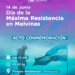 Invitación acto “Día de la Máxima Resistencia en Malvinas”