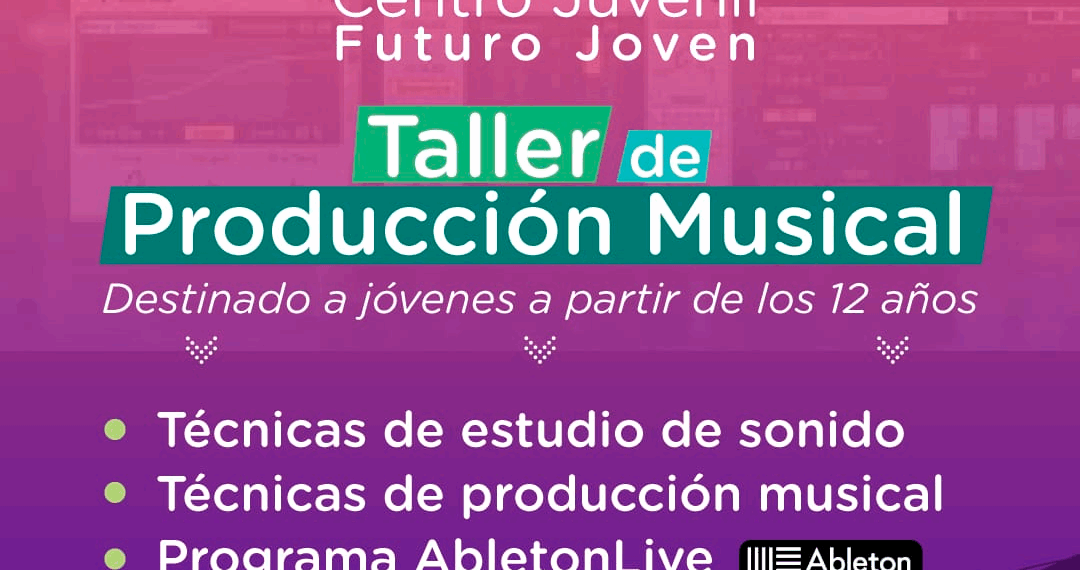 Con inscripciones abiertas, continúa en Tornquist el Taller de Producción Musical
