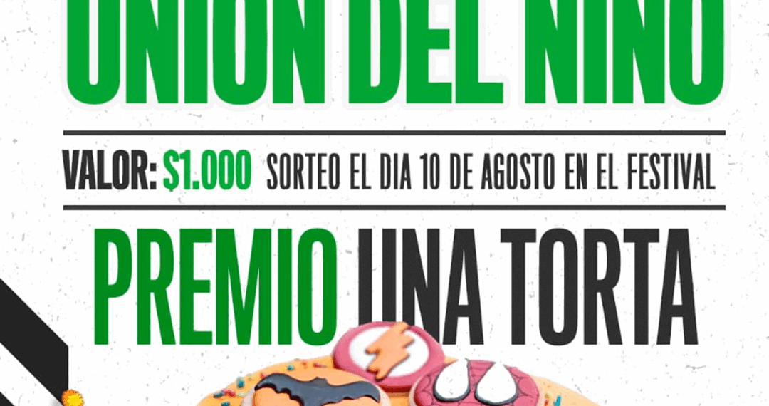 Festival Regional Unión del Niño: A la venta el bono contribución