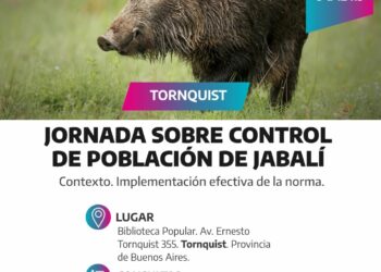 La Secretaría de Ambiente y Desarrollo Productivo invita a una jornada sobre el control de la población de jabalí