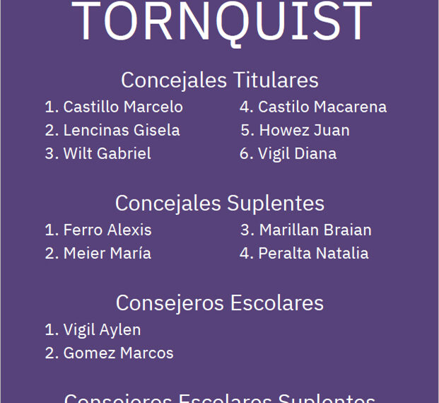 El Frente Unión y Libertad Tornquist presentó su lista