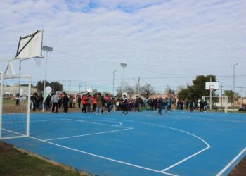Nuevo playón deportivo para la Plaza “Los Amigos” del Barrio Sur