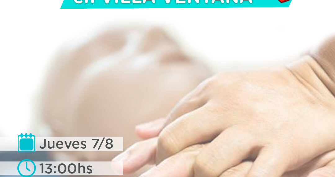Jueves 7: Taller de RCP en Villa Ventana