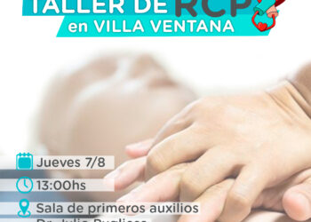 Jueves 7: Taller de RCP en Villa Ventana