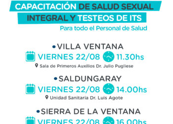 Capacitación para personal de salud sobre Salud Sexual Integral y testeos de ITS