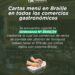 Recuerdan que los comercios gastronómicos del distrito deben tener cartas menú en sistema Braille