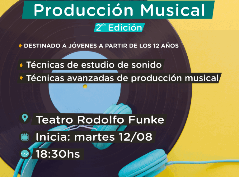 Inicia una nueva edición del taller de Producción Musical