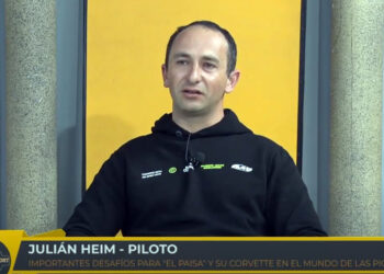 Picadas: Amplia agenda de compromisos para el “Paisa” Heim junto a su Corvette 