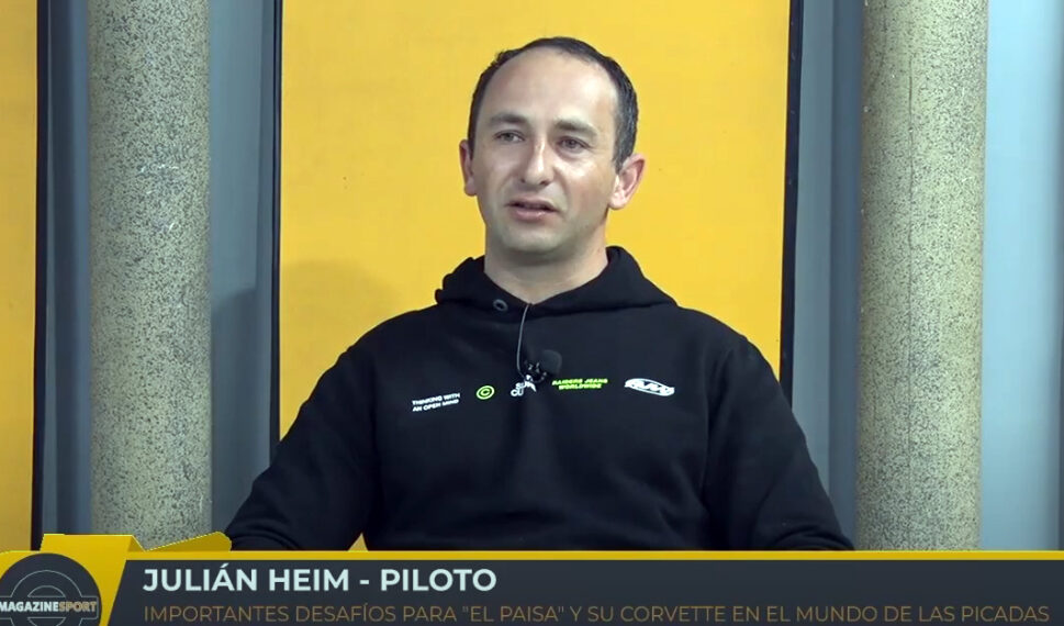 Picadas: Amplia agenda de compromisos para el “Paisa” Heim junto a su Corvette