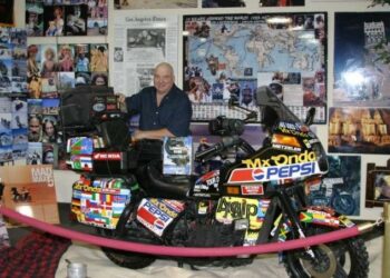 Emilio Scotto: El viajero en motocicleta más grande de la historia 