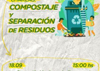 Villa Serrana La Gruta: charla sobre separación de residuos y compostaje