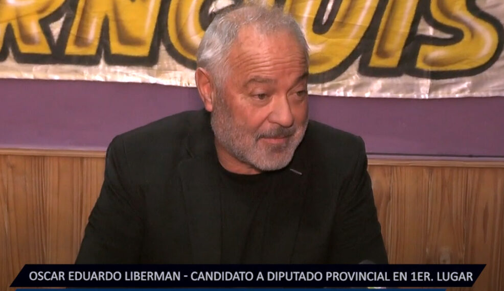 Visitó Tornquist Oscar Liberman, candidato a diputado provincial por LLA
