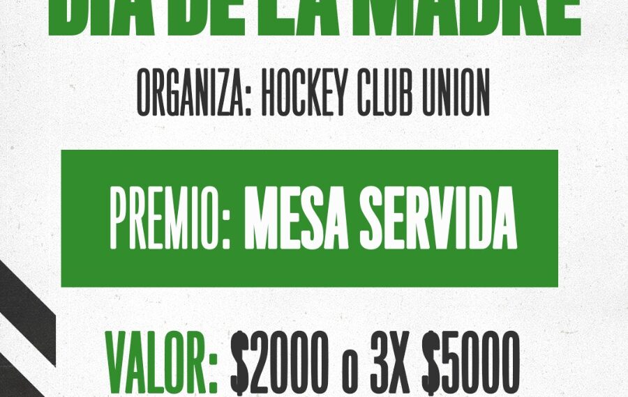 Bono Día de la Madre de hockey del Club Unión