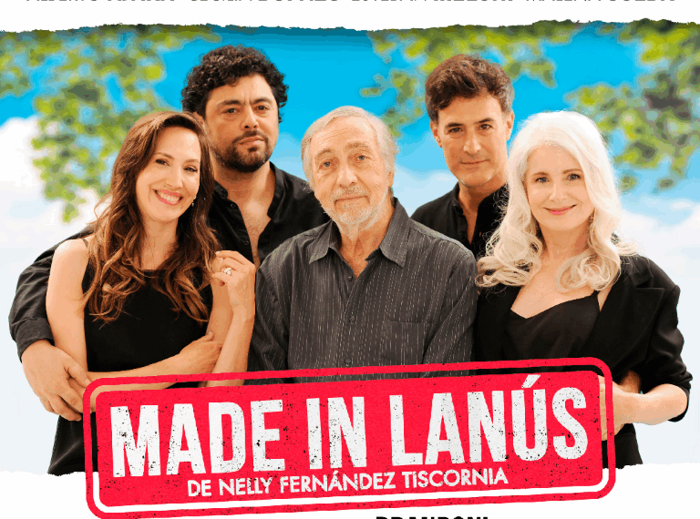 “Made in Lanús”, dirigida por Luis Brandoni llega al Teatro Municipal Rodolfo Funke