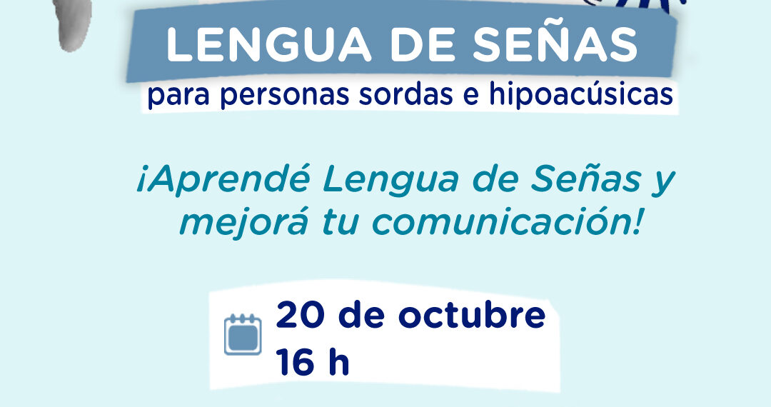 Se dictará en Tornquist una charla sobre Lengua de Señas