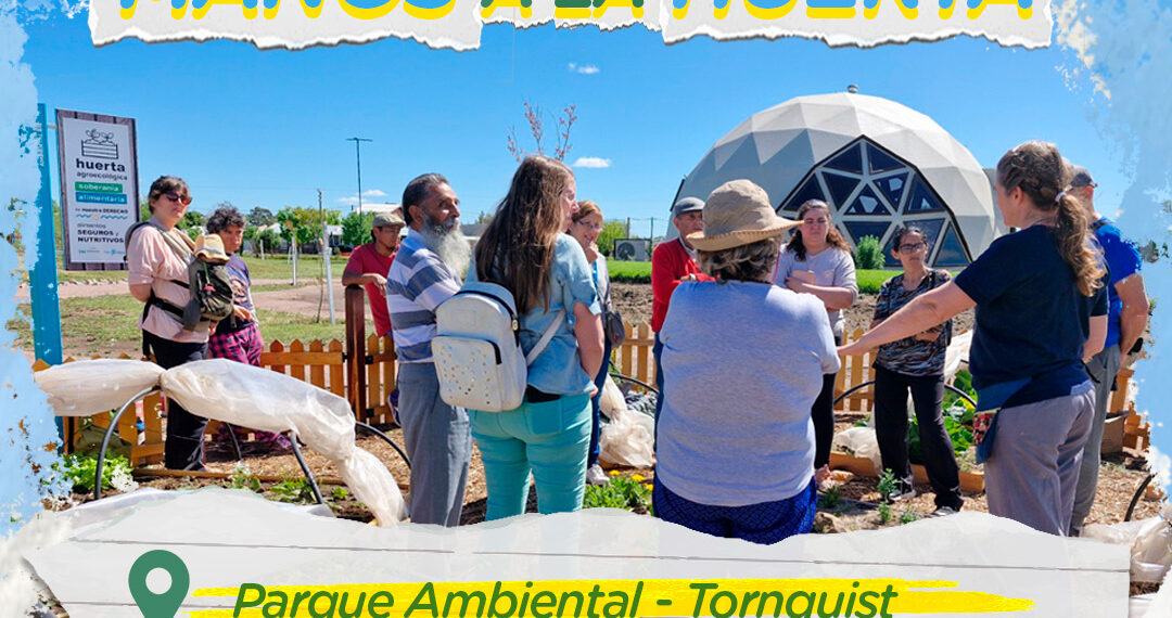 Manos a la Huerta: este viernes habrá una jornada practica sobre Huerta Agroecológica en el Parque Ambiental