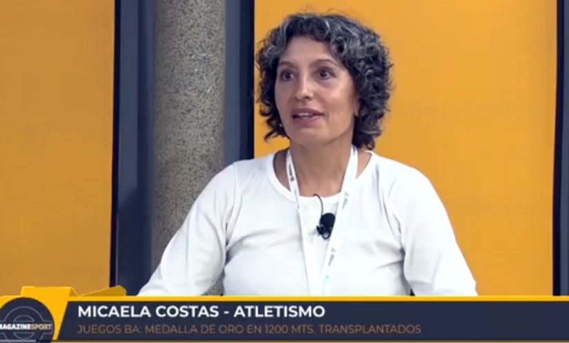 Micaela Costas: Entre el atletismo y el transplante de médula