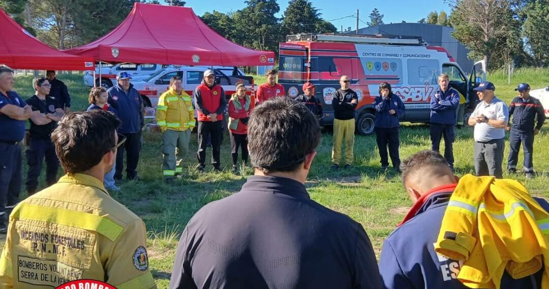Tornquist fue sede del proceso nacional de acreditación de Bomberos Forestales