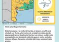 Alerta amarilla por tormentas en Tornquist