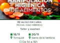 El municipio lanzó un nuevo Taller de Manipulación Higiénica de Alimentos