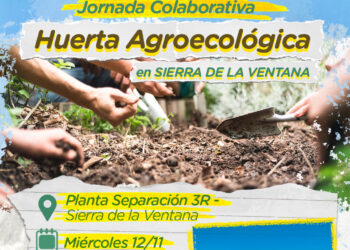 Con una jornada en comunidad, se creará la huerta de la Planta de Separación 3R