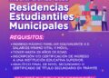 Inscripciones 2026a las residencias estudiantiles municipales