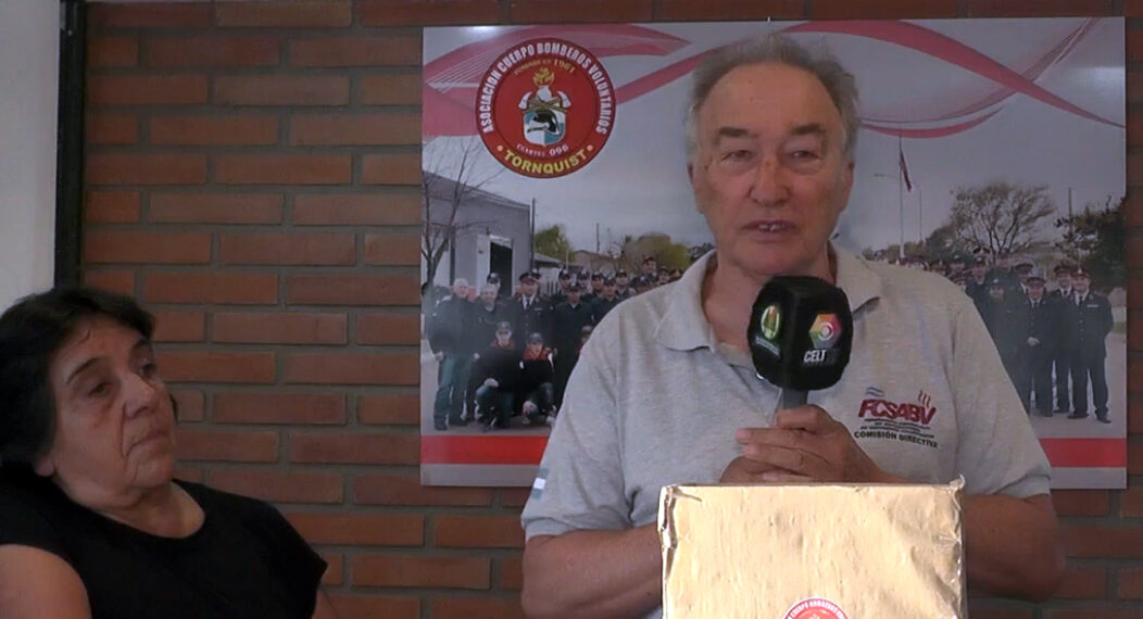 Se sorteó el bono contribución de los Bomberos Voluntarios de Tornquist