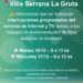 Interrupciones programadas en Villa Serrana La Gruta