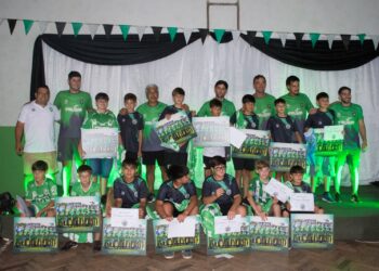 En una noche especial, el Club Unión despidió el año de fútbol menor y escuelita
