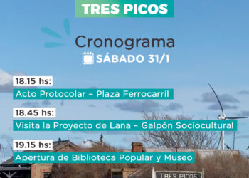 Tres Picos celebrará el 119º aniversario de su fundación