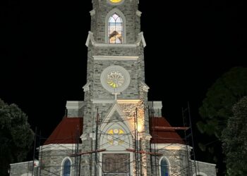 Restauran la Iglesia Santa Rosa de Lima: avanza una obra clave para recuperar un ícono de Tornquist