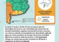 Alerta naranja por tormentas para la tarde y noche de éste jueves