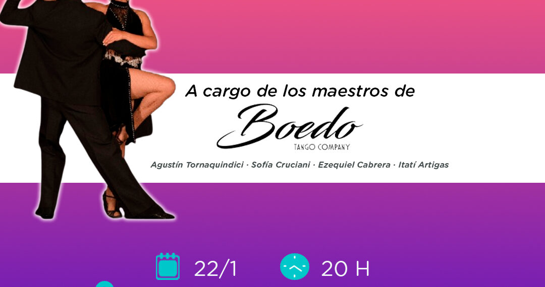 Boedo Tango Company llega al distrito con su show ‘Es de Tango’ y un seminario